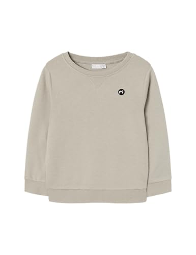 NAME IT Jungen NKMVIMO LS Sweat BRU NOOS Sweatshirt, Pure Cashmere, 122/128 cm