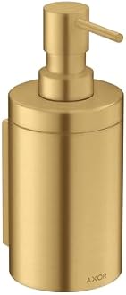 AXOR Universal Circular Modern Bath and Kitchen Sink Soap dispenser in Brushed Gold Optic, 42810250