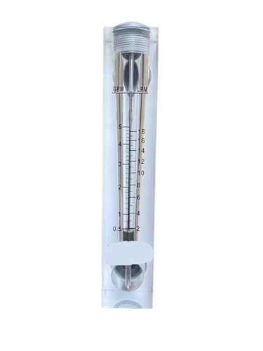 Débitmètre à panneau LZM-15 capteur de débit d'eau 0.5-5GPM interrupteurs de fin de course