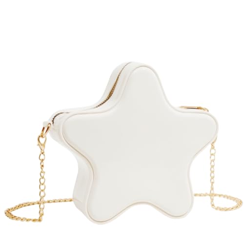 Image of Women's Mini Star Tote Bag, Women's Cute PU Leather Hobo Bag Chic Star Crossbody
