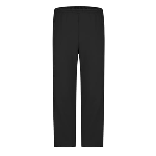 Men's Baggy Loose Fit Casual Pants Straight Leg Zip Split Jogging Running Basketball Sports Sweatpants, M-3XL2