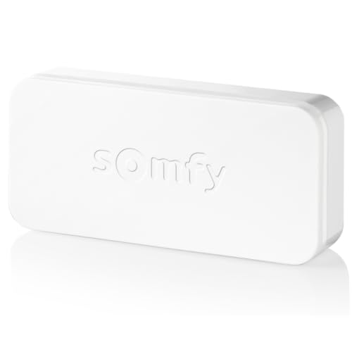Somfy 2401487 - IntelliTAG - Détecteur auto-protégé de vibration pour intérieur ou extérieur - Détection avant l'ouverture - Compatible One (+) & Home...
