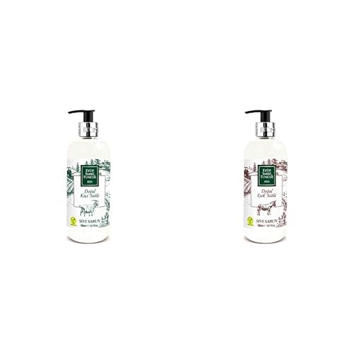 Eyüp Sabri Tuncer Doğal Keçi Sütlü Sıvı Sabun 500 Ml & Doğal Eşek Sütlü Sıvı Sabun 500 Ml
