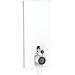 Produktbild Geberit Monolith PLUS Sanitärmodul für Stand-WC, 114cm, Wasseranschluss hinten mittig, mit Anschlussbogen, 131.233.SI.7, Farbe: Glas Weiß