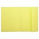Exacompta - Ref. 339005E - Karton mit 5 Packungen mit je 50 Schnellhefter mit 1 Klappe SUPER 210 g/m² - Pastellfarben - PEFC™ zertifizierte Mappen - Maße: 24 x 32 cm für DIN A4 - Farbe Kanarienrot