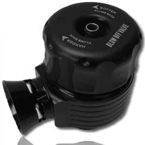 Pop Blow Off Ventil einstellbar schwarz