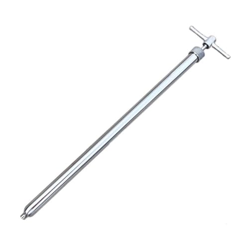 Sonde de prélèvement en acier poli miroir pour analyses de liquides et huiles en laboratoire