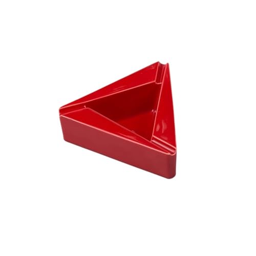 Decorativo Moderno Cenicero de forma triangular Cenicero de cerámica Ceniceros simples y modernos for sala de estar Oficina Restaurantes Bar y decoración artística del hogar, etc. Cigarrillos Cenicero