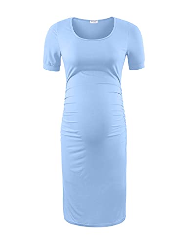 image for Peauty Maternity Dress Baby Shower Dress Photoshoot Summer Clothes Cut