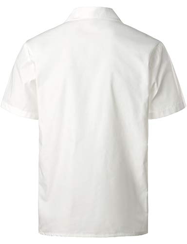 VATPAVE Mens Short Sleeve Button Down Cuban Guayabera Shirts2