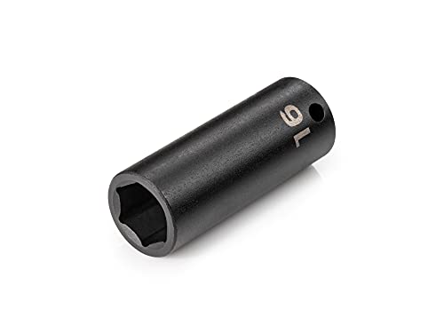 Image of TEKTON 3 /8 Inch Drive x 16 mm Deep 6-Point Impact Socket | SID13116