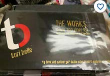 The Works Brow and Liner Kit (Black)