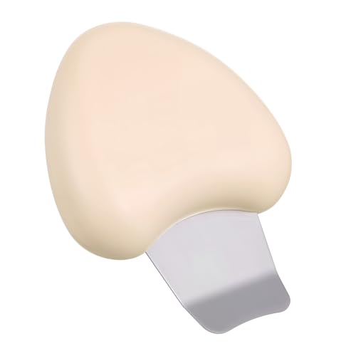 iplusmile Espátula Facial para Puntos Negros de Acero Inoxidable y Plástico Limpiador Profundo para Extracción de Espinillas y Limpieza de Herramienta Portátil para Cuidado
