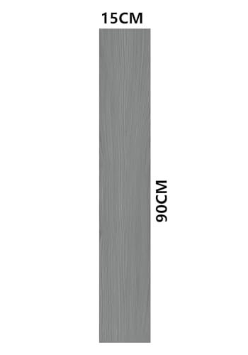 Image of JAAMSO ROYALS PVC Flooring Planks Tiles Self Adhesive Peel & Stick Wooden Design, 36 Planks, 72 Square Feet (Grey Oak)