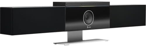 Poly Studio 4K USB Video Conference System (842D4AA#ABA) Microphone, Speaker Bar for Conference Rooms Bundle Including: Type-C to Type-A Cable, Surge Protector, Cable Straps, TV Cleaning Kit, Cloth image 3 of 4 B0DPJ7D1ZW