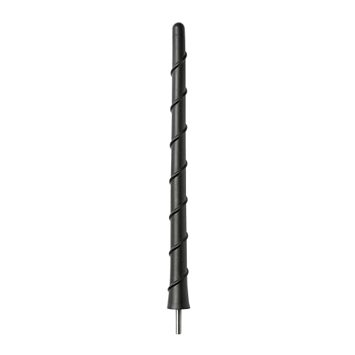 Antenna fits Toyota Tacoma (1995-2015) 8 Inch Short Rubber Antenna - USA Threading - Carwash Safe - Internal Copper Coil