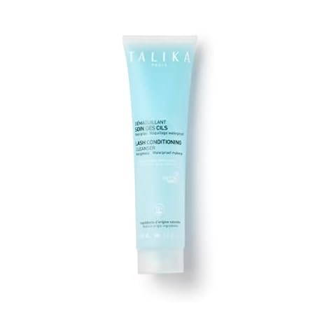 Talika Lash Conditioning Cleanser - Eye Makeup Remover, Leave-in Make Up Remover for Sensitive Eyes and Fragile Eye Lashes, Oil Free Gel - For Waterproof Makeup - 100 ml Cover