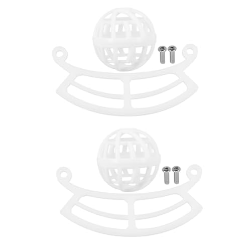 ibasenice 2 Sets Bird Feeder Perch Accessory Bird Extension Perch for Garden Water Dispenser Holder for Cage Versatile Bowl