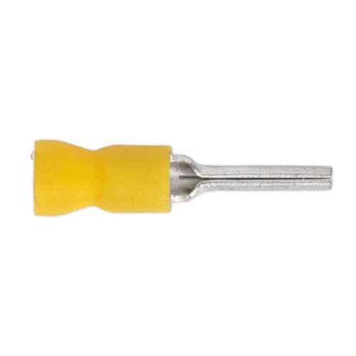 Cosses à œillet Sealey Yt23 jaunes isolées diamètre 2.9 mm