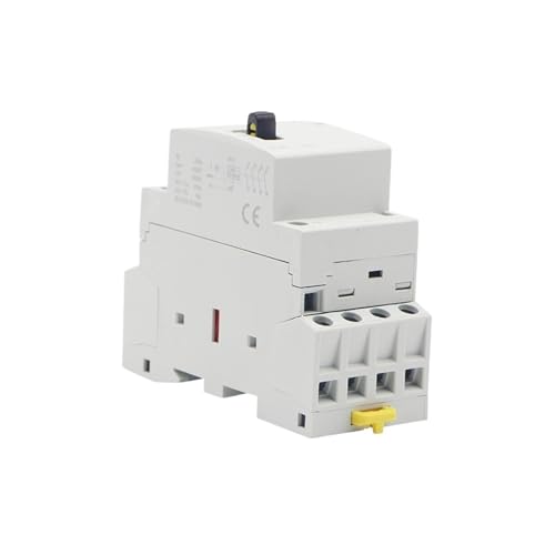 Contacteur modulaire 4P 25A MCH8-25M avec commande manuelle pour Rail Din