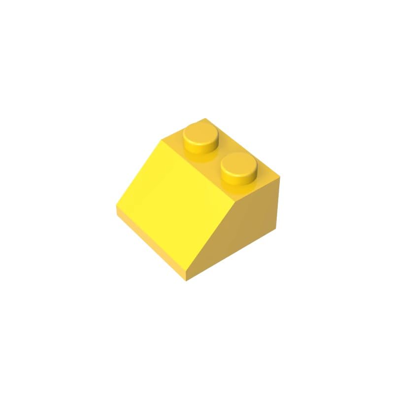 Gobricks GDS-589 Slope 45° 2 x 2 50PCS Compatible with Lego 3039 6227 35277 DIY Parts and MOC Components for Major Brick Brands Color?Yellow 24