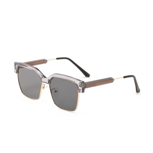 Lunettes de soleil pour femmes et hommes verres rectangulaires