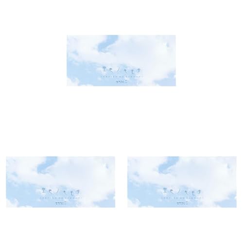 ミドリ 一筆箋 空色ノキモチ20411006 (× 3)