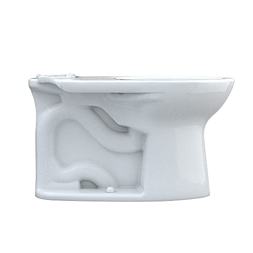 TOTO Drake Elongated TORNADO FLUSH Toilet Bowl with CEFIONTECT, Cotton White - C776CEG#01 - image 2