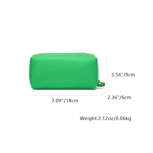 Image of Pencil Case Durable Oxford Pencil Pouch for Pens School Supplies (Grass Green,Oxford)