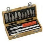 12-007, Technician Tools, 17 Piece Precision Knife Set (2 Items)