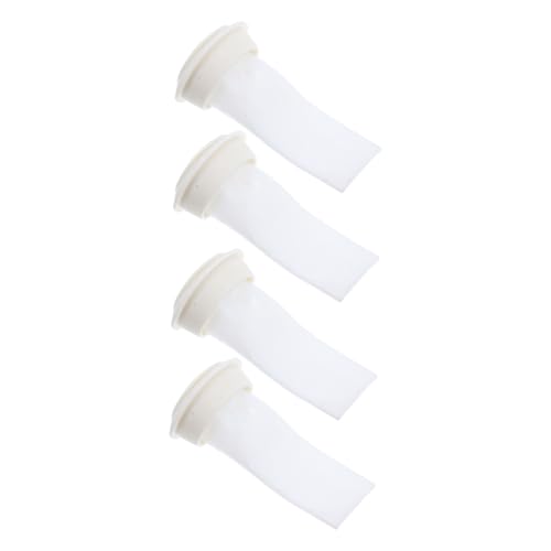 OUNONA 4 Piezas Desagüe De Desodorante Núcleo De Silicona Inserto De Drenaje De Núcleo De Alcantarillado Válvula Antirretorno De Drenaje Drenar Tapón El Plastico Blanco