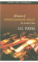 Paperback Glimpses of Indian Economic Policy: An Insider's View Book