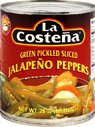 La Costena Green Pickled Sliced Jalapeno Peppers, 26 Oz 4 Pack