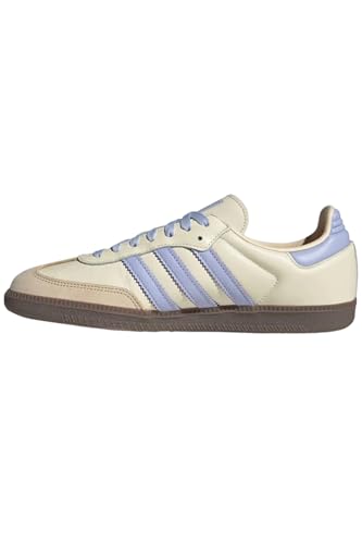Image of adidas Samba OG Womens Sneaker (Cream White Violet, 6.5)