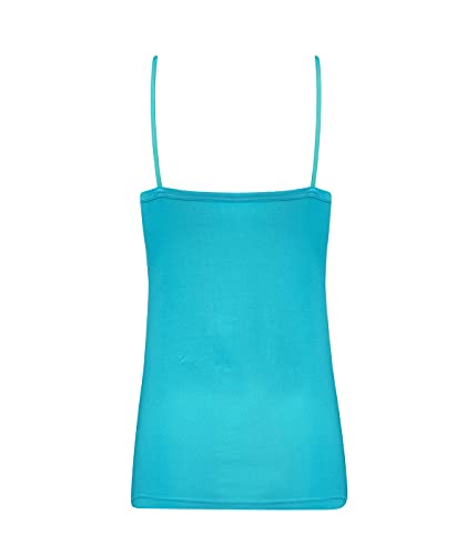 Image of OUTFLITS Women's Ladies Cotton Adjustable Strap Innerwear Camisole Slip Combo 2 Pices Pack (LIC02F 2C)