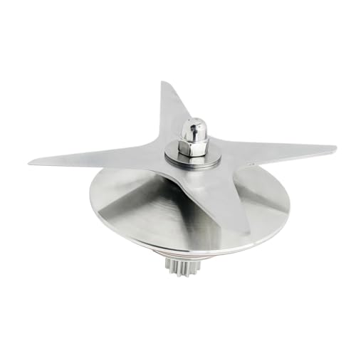 Repuestos, cuchilla, licuadora compatible con Vitamix XL 5201, recipiente de 1.5 galones (96 oz), cuchilla for licuadora, trituradora de hielo VM015897, limpieza rápida, cuchillas afiladas de acero in