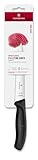 Victorinox Swiss Classic Cuchillo filetear, 16 cm, mango ergonómico, hoja flexible, negro