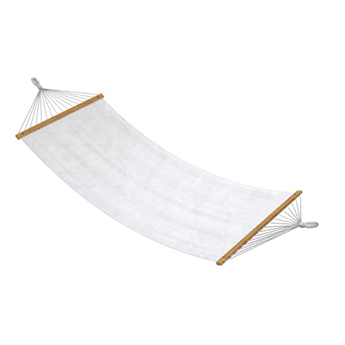 Ampel 24, Hamac Trinidad 200x100 cm | Toile pour Une Personne | avec Barres d'écartement | Charge jusqu'à 150 kg