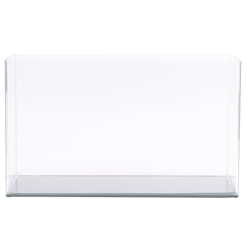 Curved Garden Tank Panorama | Kleines Aquarium aus Glas | Nano Glasbecken | Premium Aquascaping Aquarien | 24 Liter - 45x21x26cm