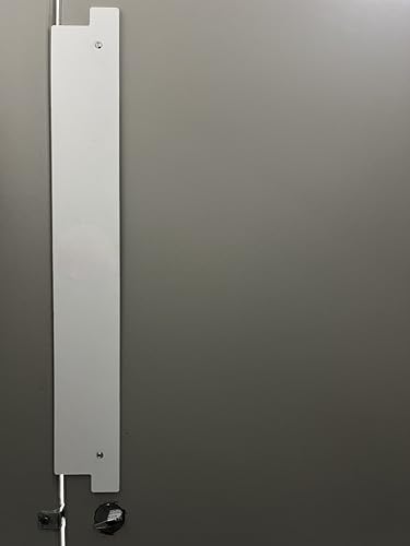 Image of StallPlus Restroom Privacy Gap Guard | Improves Privacy in Restroom Stalls | Eliminates Gaps at Restroom Stall Doors & Corners | 4pack (White)