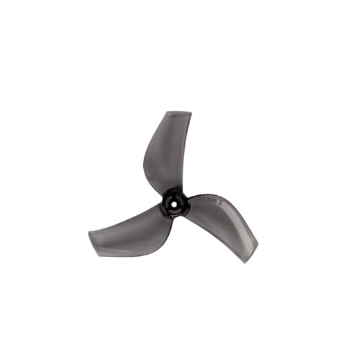 Hélice PC 2 pales pour drone Whoop 35S-3 de 0.96 pouce avec double trou 1mm gris