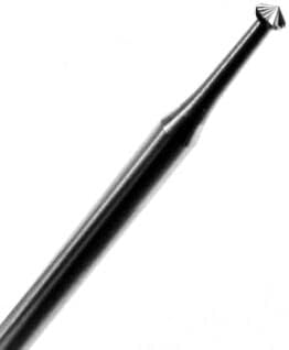 Carbide Hart Burs 90° Jewelry Stone Setting Size 015/1.5mm Germany 1 Piece