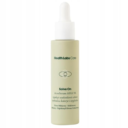 Health Labs Care AcneSerum AHA 5% SolveOn Sérum Exfoliant Visage 30ml