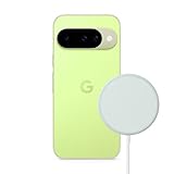 Google Pixel 10 - Android Smartphone without SIM Lock with Gemini and 6.3 Inch Actua Display - Lemongrass, 128GB Pixelsnap Charger - 25W Wireless Qi2 Charger