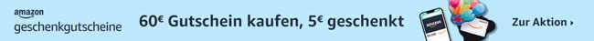5€ geschenkt beim Kauf eines 60€ Gutscheins