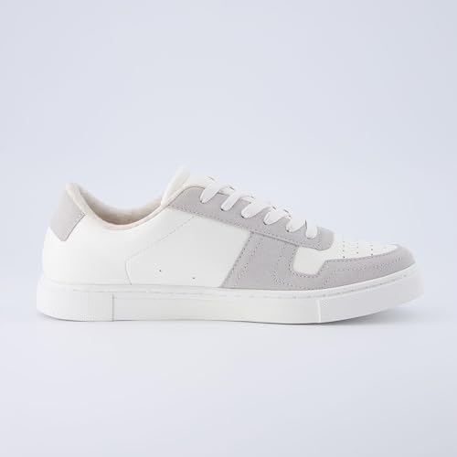 CUSHIONAIRE Women's Trophy lace up Sneaker +Comfort Foam, Wide Widths Available4