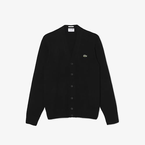 Lacoste Men's Classic Fit Long Sleeve Cashmere Cardigan Sweater2