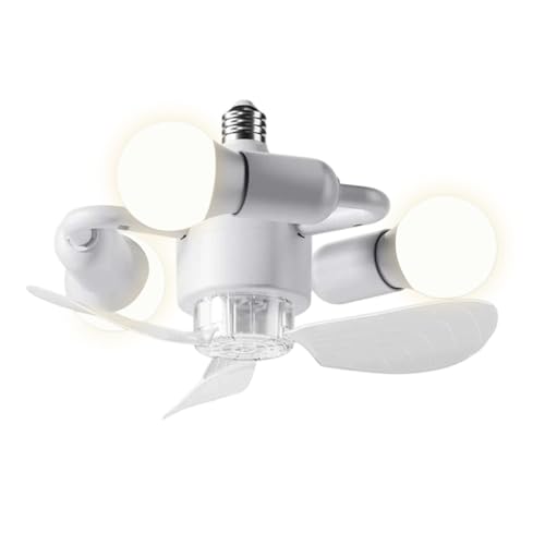 Ventilateur de plafond E27 pour rafraîchir une maison de campagne ou un appartement