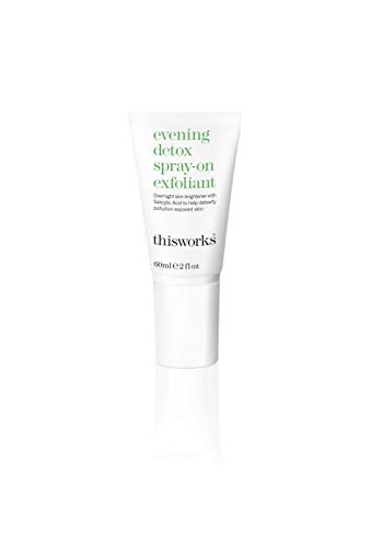 ~thisworks evening detox spray-on exfoliant: Skin Brightener, 60ml | 2 fl oz