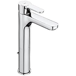 Roca L20 Fregadero Roca,L20,Grifería monomando para lavabo con caño alto y desagüe automático, Cold Start,A5A3C09C00